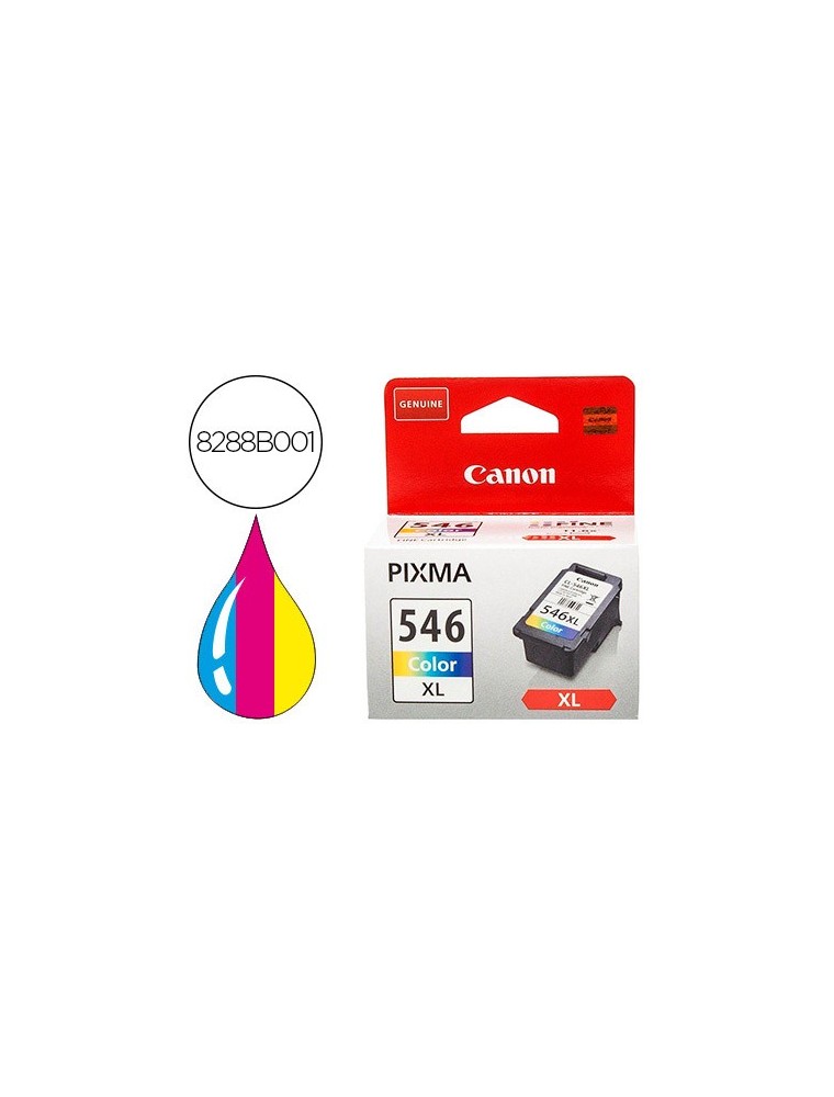 CANON CARTUCHO INYECCION CL-546XL TRICOLOR PARA PIXMA MG2450 300 PAGINAS