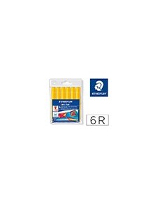 Rotulador staedtler color jumbo trazo 3 mm unicolor amarillo