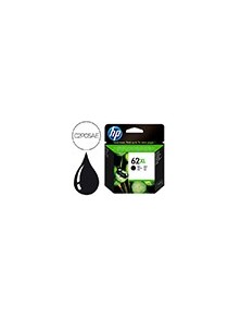 HEWLETT PACKARD HP CARTUCHO INYECCION TINTA NEGRO PARA OFFICEJET 57405742 Nº 62 XL