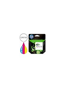 HEWLETT PACKARD HP CARTUCHO INYECCION TINTA TRICOLOR PARA OFFICEJET 57405742 Nº 62 XL