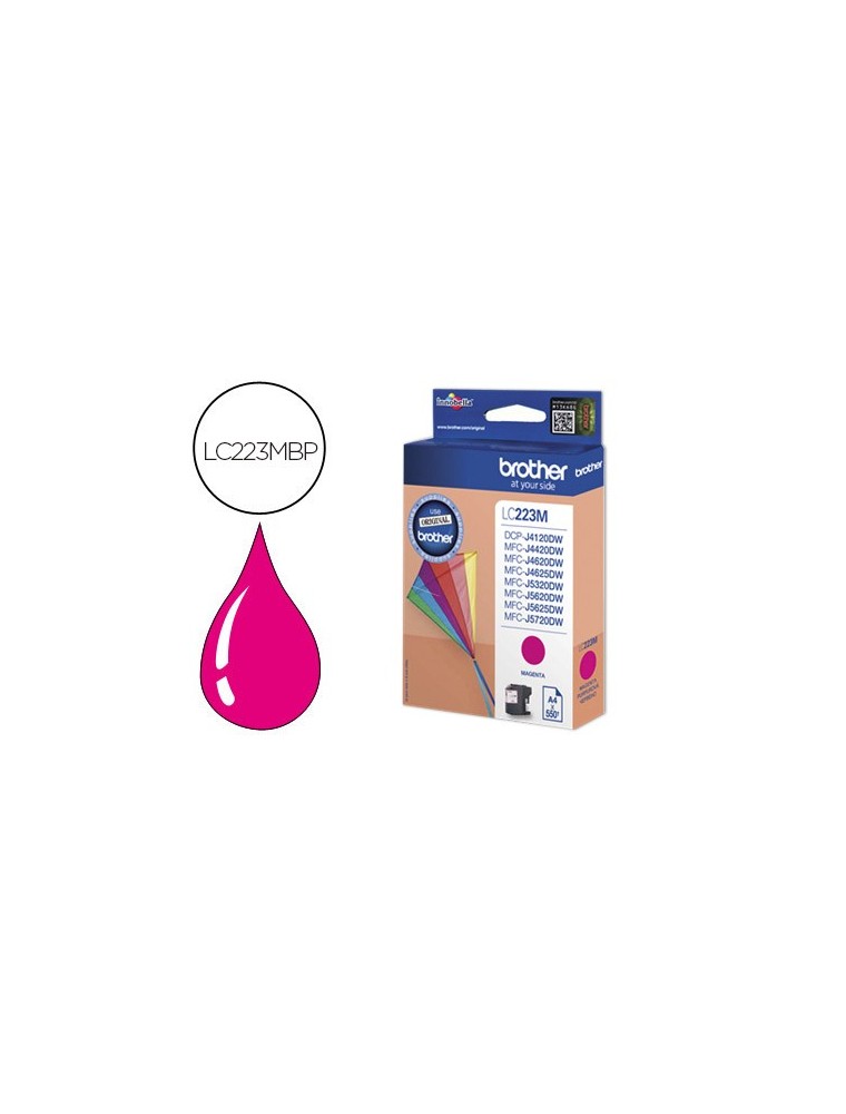 BROTHER CARTUCHO INYECCION TINTA MAGENTA 550 PÁGINAS MFCJ5620DW MFCJ5320DW MFCJ5720DW