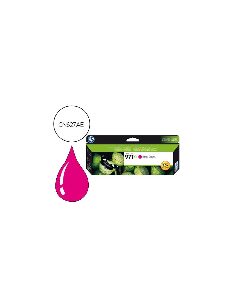 Ink-jet hp 971xl x451dn x451dw551dw x476dn x476dw x576dw magenta 6600 pag