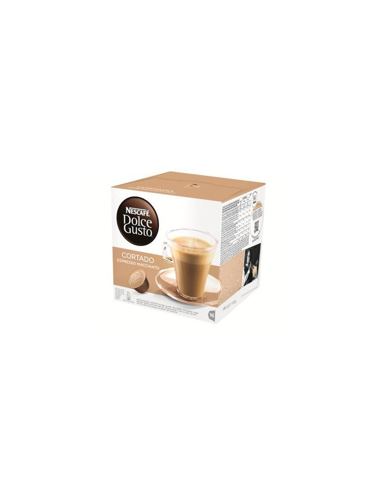 Cafe dolce gusto cortado monodosis caja de 16 unidades