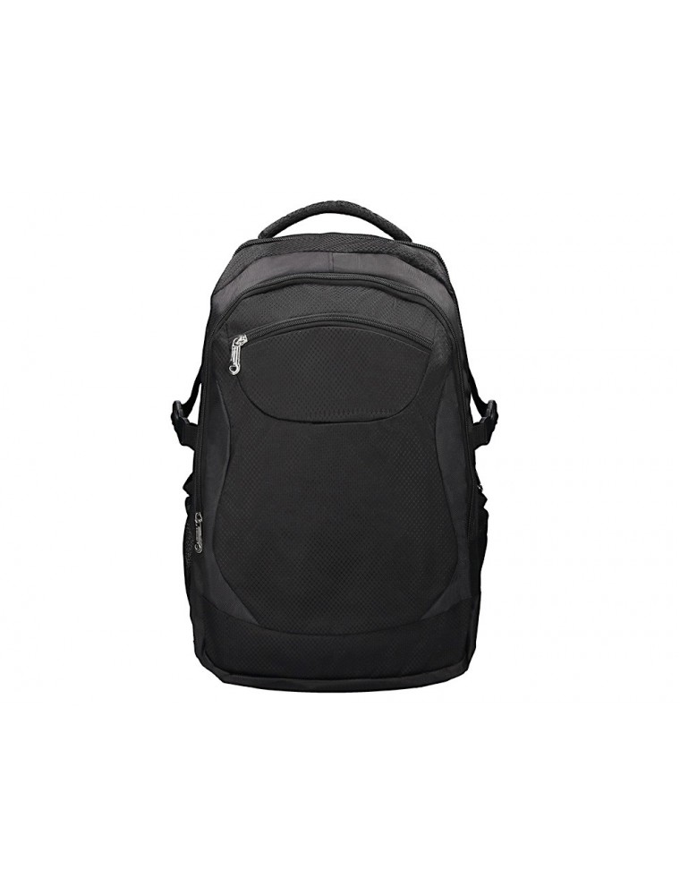 Mochila para portatil q-connect 18 negra 1 asa 1 bolsillo exterior medidas 330x470x180 mm