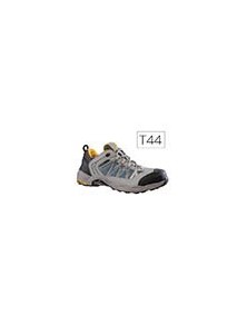 Zapatos de seguridad deltaplus trek de piel serraje puntera y suela composite gris talla 44