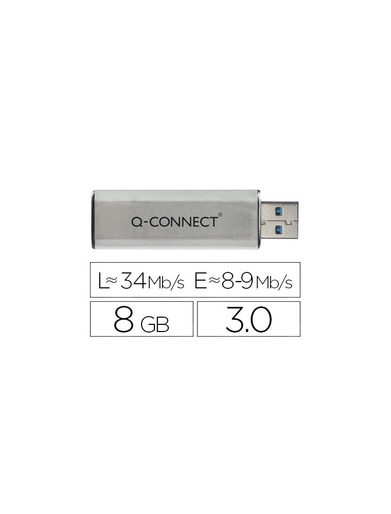 Memoria usb q-connect flash 8 gb 3.0