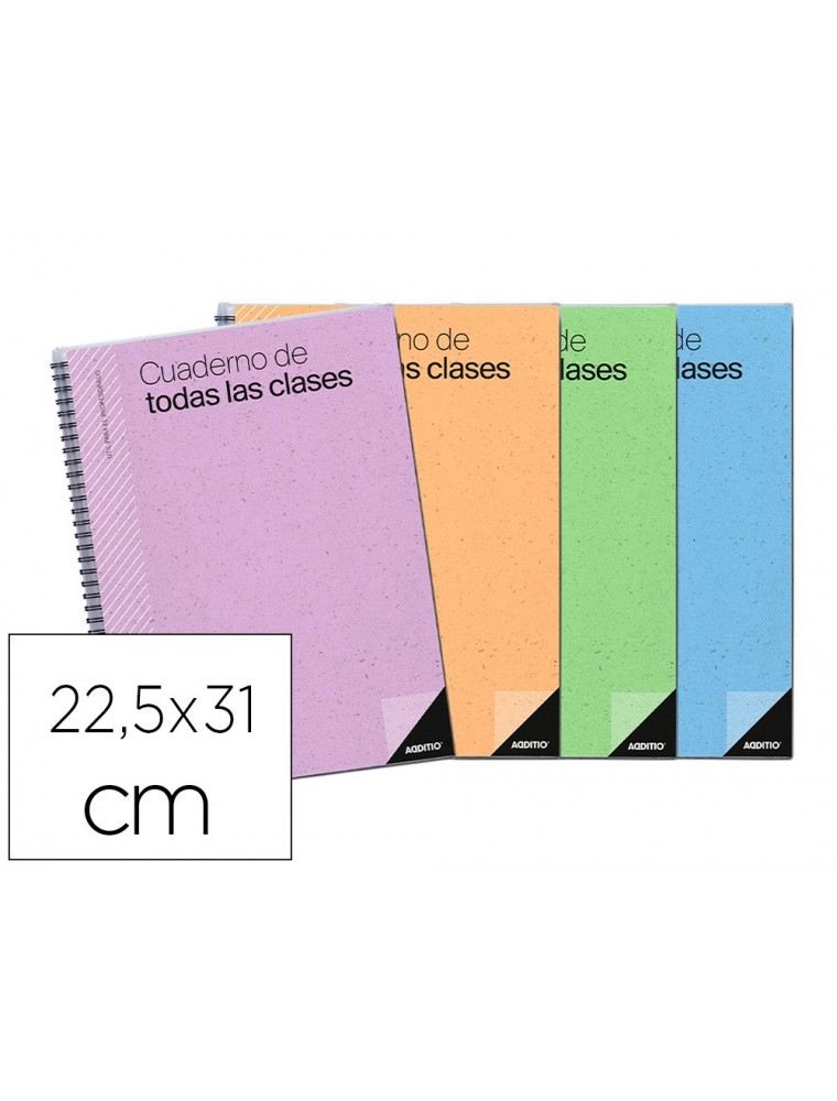 Cuaderno de todas las clases sv additio plan mensual del curso evaluacion continua y programacion semanal 22,5x31cm