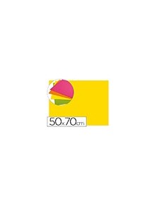 Goma eva liderpapel 50x70cm 60gm2 espesor 2mm fluor amarillo