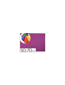 Goma eva liderpapel 50x70cm 60gm2 espesor 2mm textura toalla lila