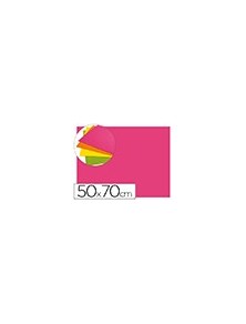 Goma eva liderpapel 50x70cm 60gm2 espesor 2mm fluor rosa