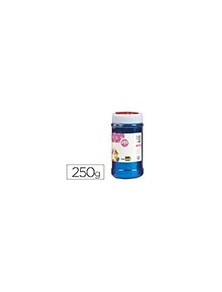 Purpurina liderpapel fantasia color azul metalizado bote de 250 gr