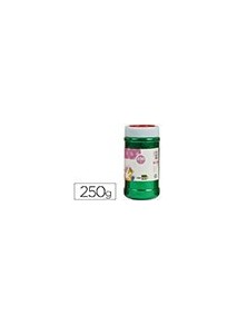 Purpurina liderpapel fantasia color verde metalizado bote de 250 gr