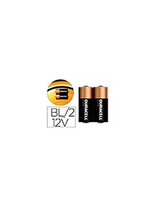 Pila duracell alcalina security para mando 12v blister 2 unidades