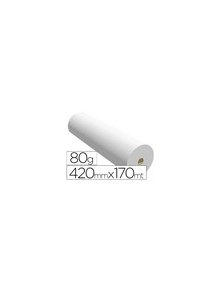 Papel reprografia ppc para planos 420mmx170mt 80gr