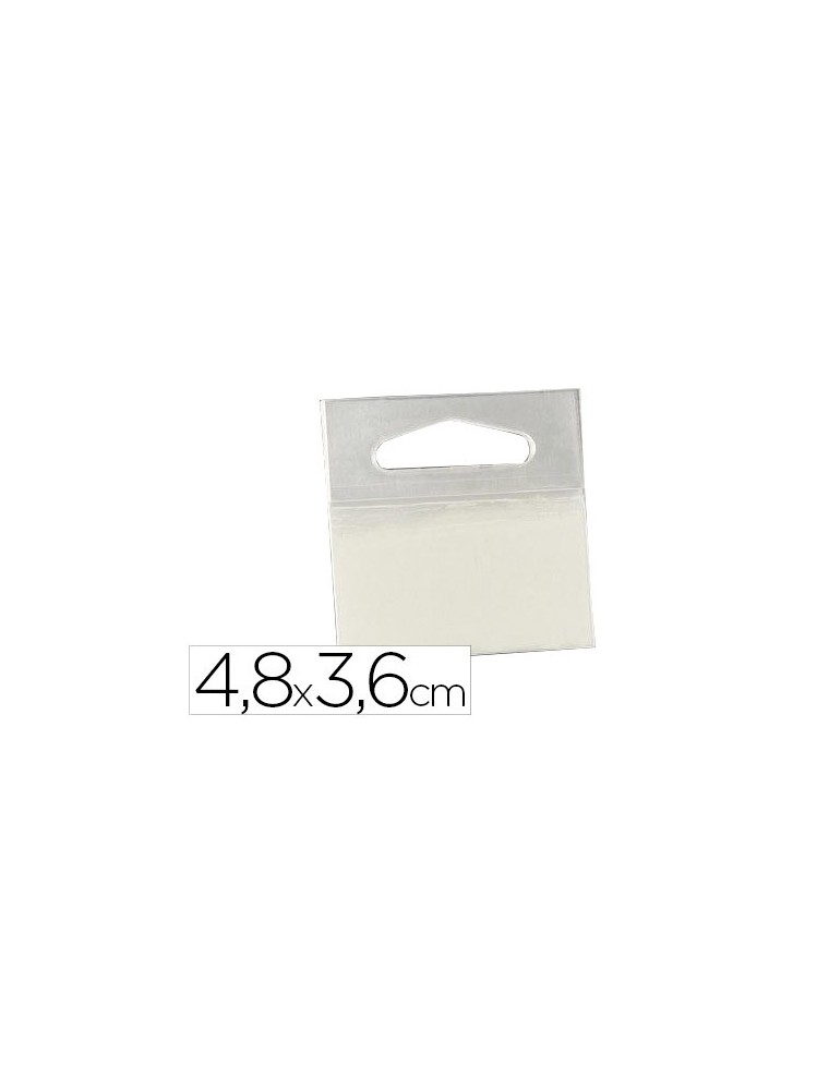 Colgador con adhesivo 3m hang tab 2180 rollo 1000 etiquetas48x36 mm