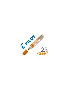 Rotulador pilot v board master para pizarra blanca naranja tinta liquida trazo 2,3mm