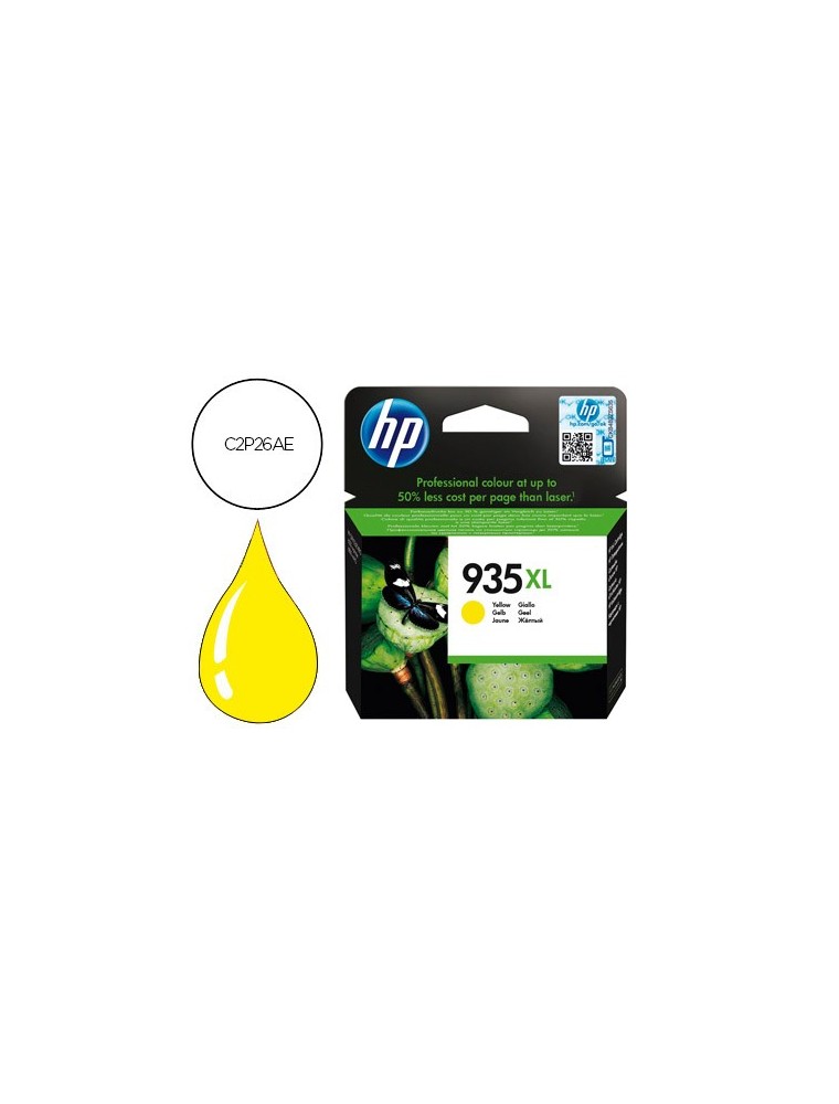 HEWLETT PACKARD HP CARTUCHO INYECCION TINTA AMARILLO 935 XL PARA OFFICEJET PRO