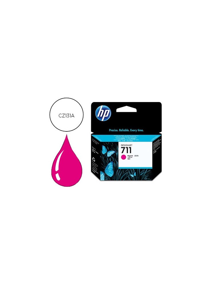 HEWLETT PACKARD HP CARTUCHO INYECCION TINTA MAGENTA 711 29ML