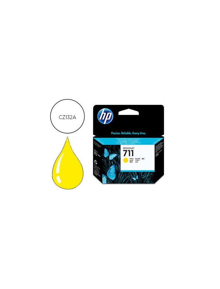 HEWLETT PACKARD HP CARTUCHO INYECCION TINTA AMARILLO 711 29ML