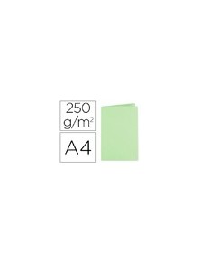 Subcarpeta cartulina exacompta din a4 verde 220 gr