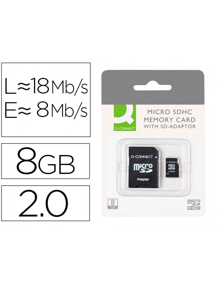 Memòria Flash USB 2.0 Micro SDHC