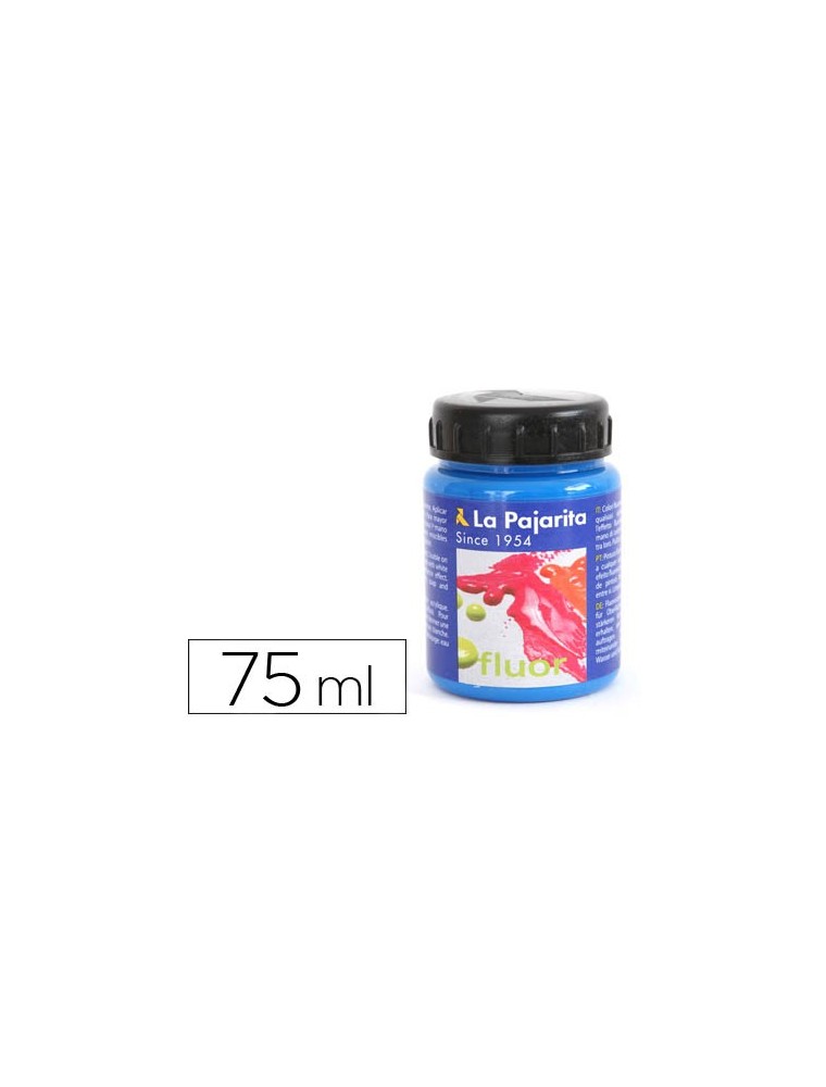 Pintura acrilica la pajarita f-05 azul luminoso 75ml