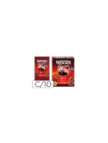 Cafe nescafe natural monodosis caja de 10 sobres