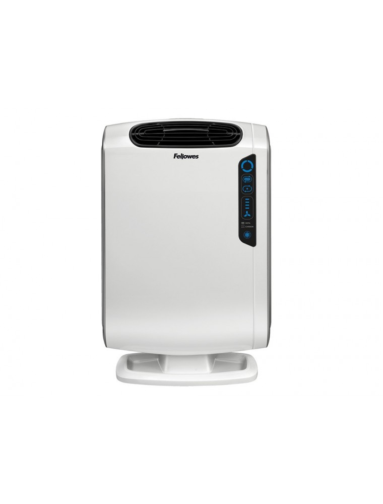 Purificador De Aire Fellowes Aeramex 20 Con Tres Niveles De Potencia Rendimiento Hasta 8 M2 474X299X149 Mm