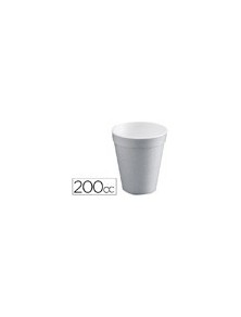 Vaso termico de poliexpan 200cc paquete de 50 unidades