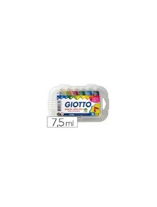 Tempera giotto 7,5 ml 6 colores surtidos