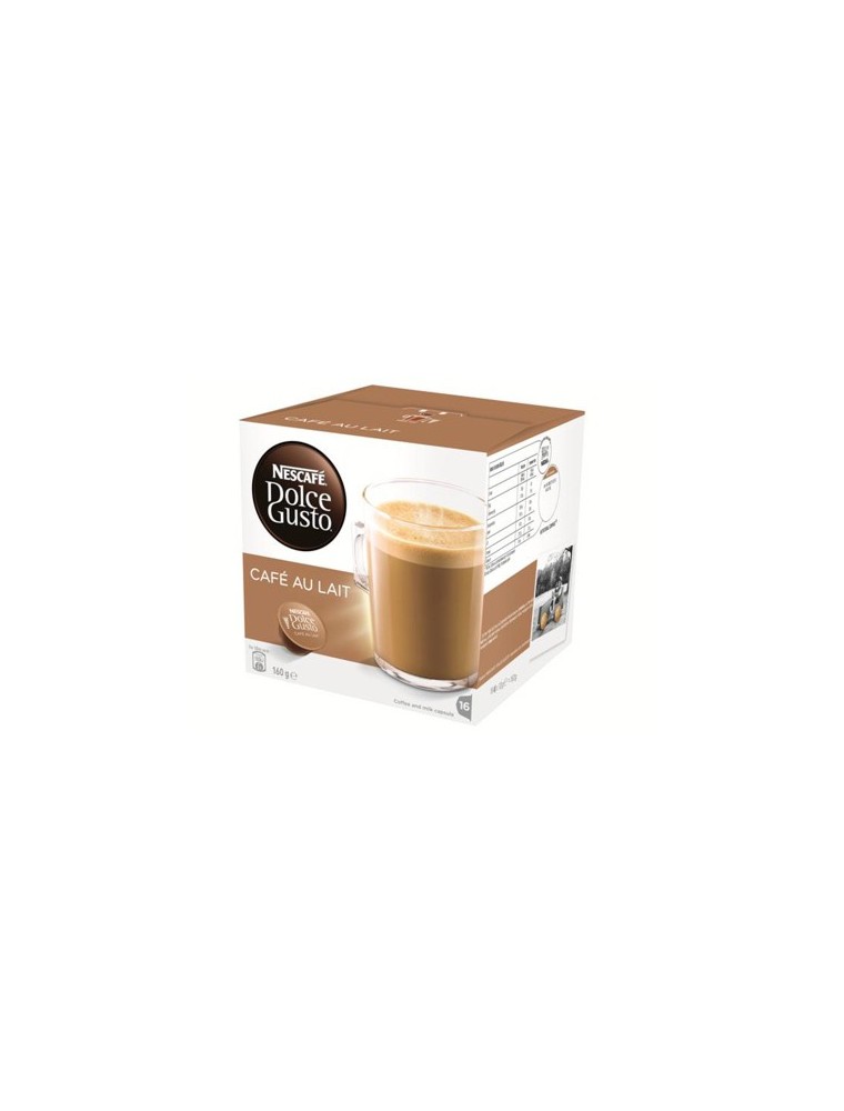 Cafe dolce gusto cafe con leche monodosis caja de 16 unidades