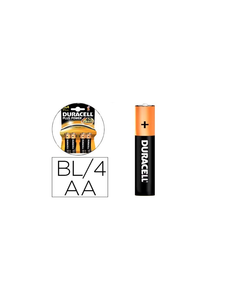 Pila duracell recargable aa 1300 mah blister de 4 unidades