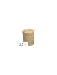 Cuerda sisal 3 cabos liderpapel rollo 12 kg