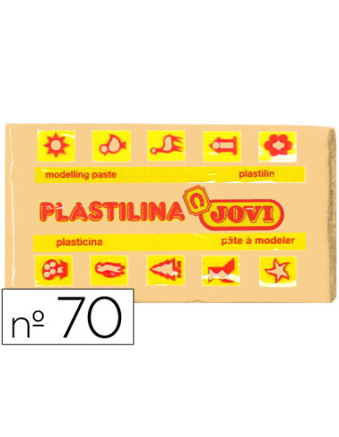 Plastilina jovi 70 carne unidad tamaño pequeño