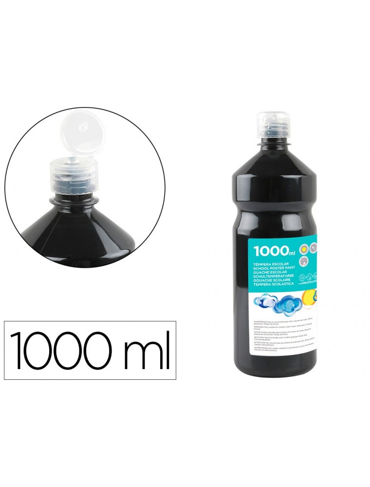 Témpera escolar líquida 1000 ml