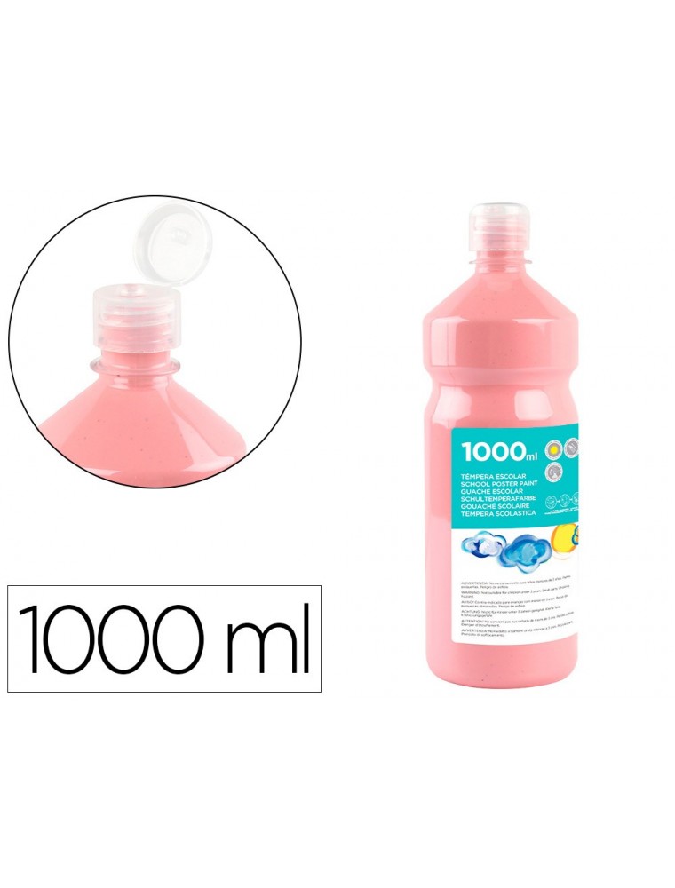 Témpera escolar líquida 1000 ml