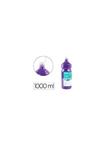 Tempera liquida liderpapel escolar 1000 ml violeta