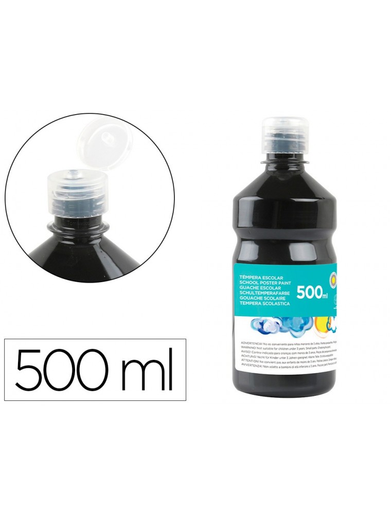 Témpera escolar líquida 500 ml