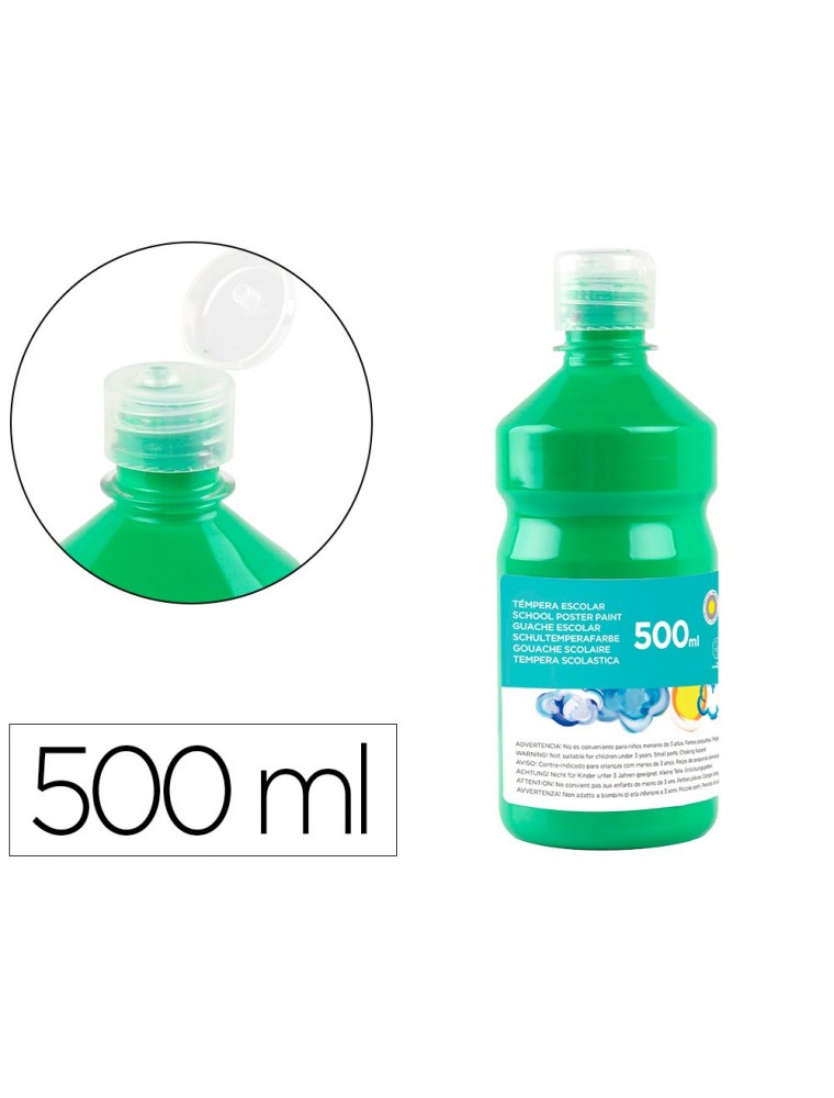 Témpera escolar líquida 500 ml