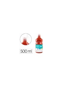 Tempera liquida liderpapel escolar 500 ml marron