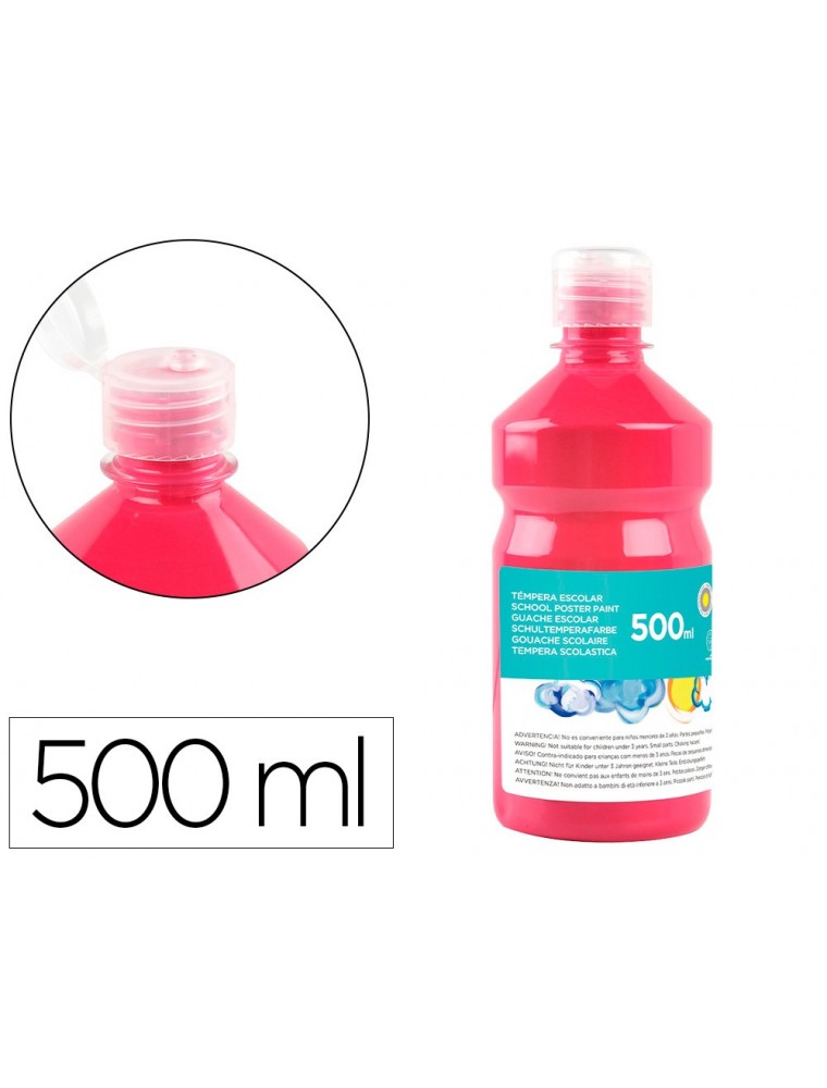 Témpera escolar líquida 500 ml