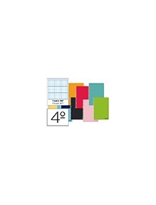 Cuaderno espiral liderpapel cuarto smart tapa blanda 80h 60gr rayado nº46 colores surtidos