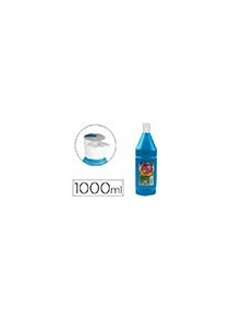 Tempera liquida jovi escolar 1000 ml azul cyan