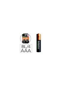 Pila duracell recargable staycharged aaa 900 mah blister de 4 unidades