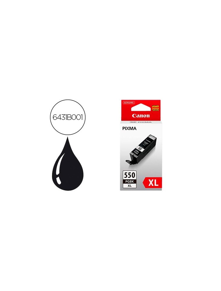 CANON CARTUCHO INYECCION TINTA NEGRO PGI-550XL PG 22ML PARA MG 5450 6350