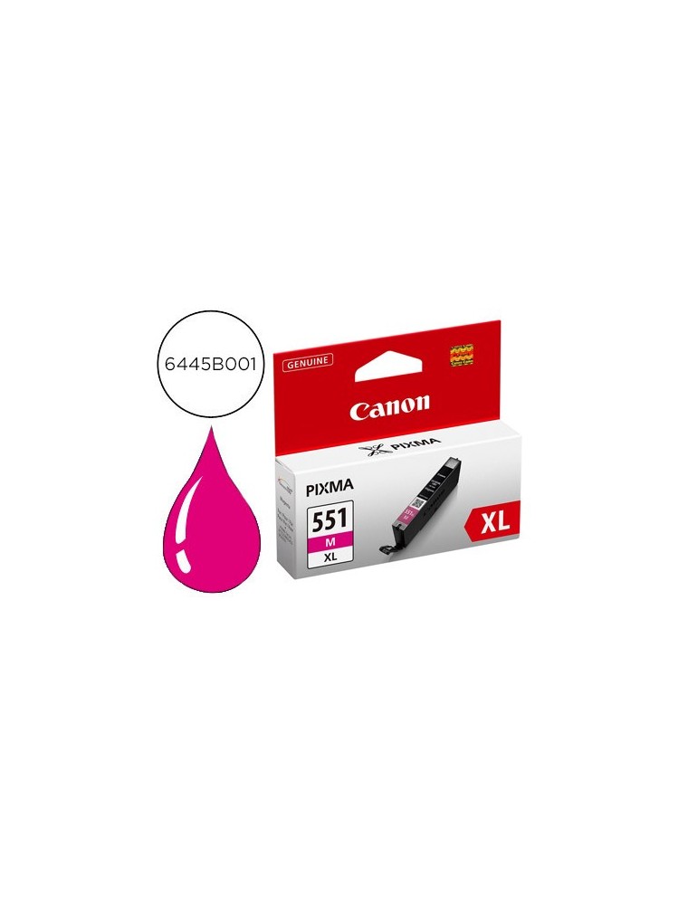 CANON CARTUCHO INYECCION TINTA MAGENTA CLI-551XL 11ML BLISTER  ALARMA ACÚSTICORADIOFRECUENCIA