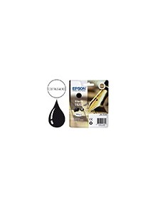 EPSON CARTUCHO INYECCION TINTA NEGRO 500 PÁGINAS BLISTERALARMA ACÚSTICORADIOFRECUENCIA PARA WF-2010W 2510WF 2520NF 2530WF 2540