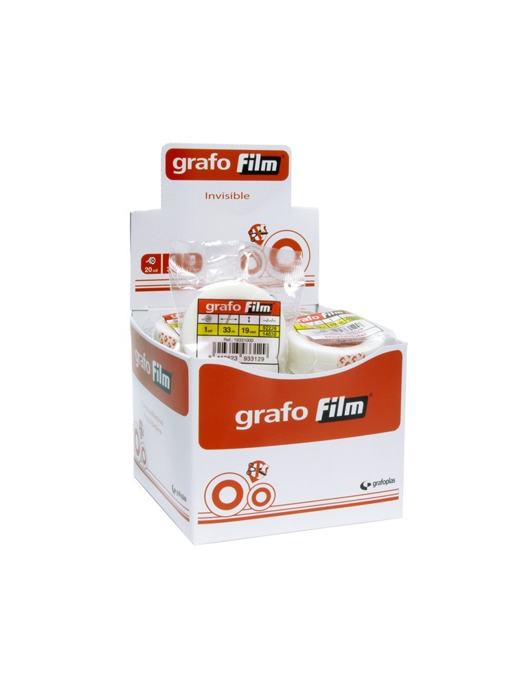 Cinta invisible Grafofilm 19mm x 33 m