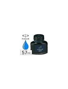 Tinta estilografica parker azul real frasco