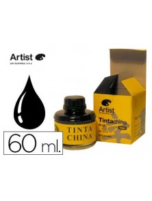 Tinta china artist negra...